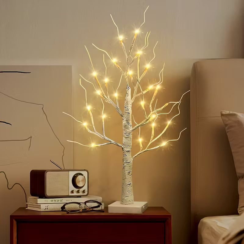 24-LED Indoor Tree with Flashing Lights,