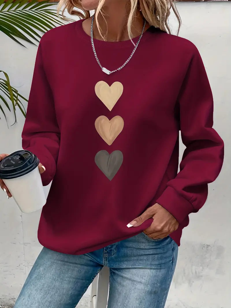 Women'S Long Sleeve Sweatshirt
