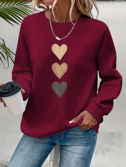 Women'S Long Sleeve Sweatshirt