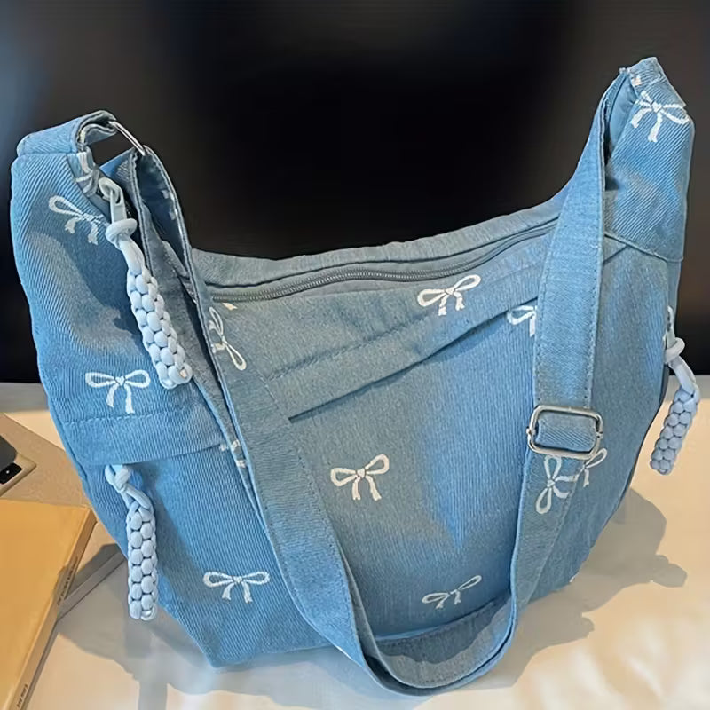Women's Light Blue Dark sky blue Shoulder Bag