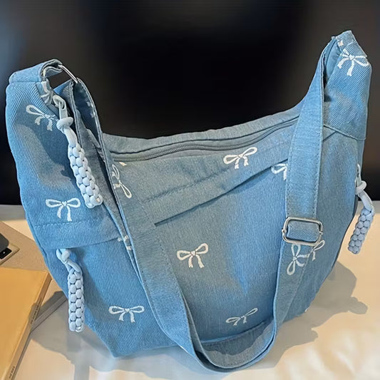 Women's Light Blue Dark sky blue Shoulder Bag