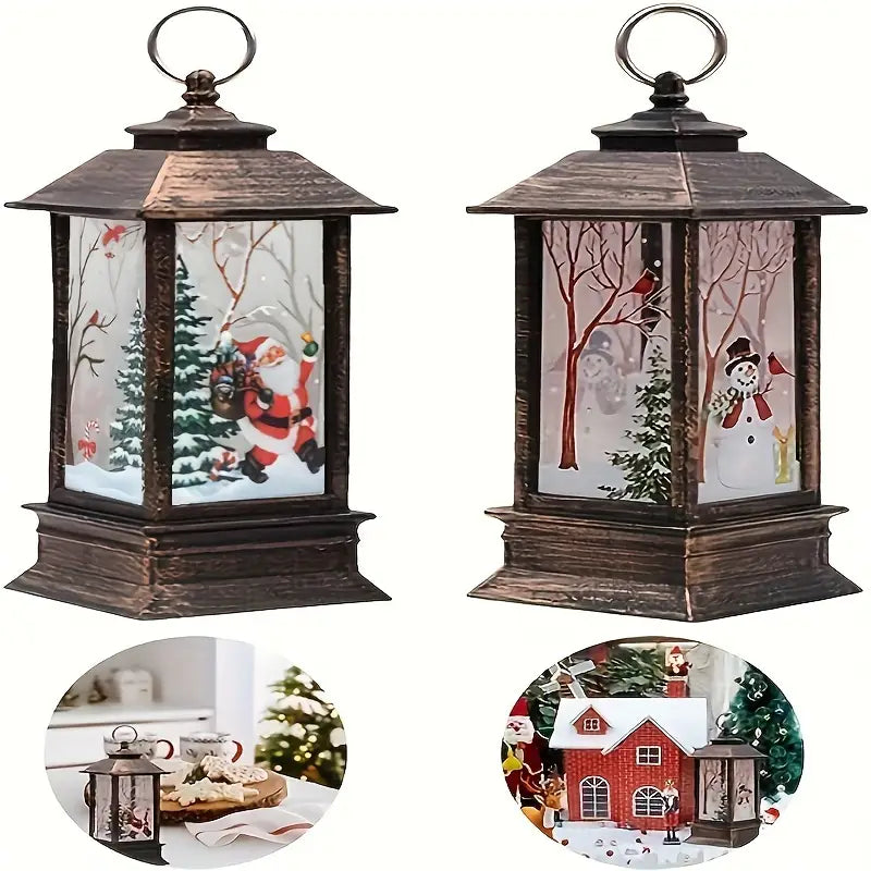 3pcs Vintage Christmas LED Candle Lights