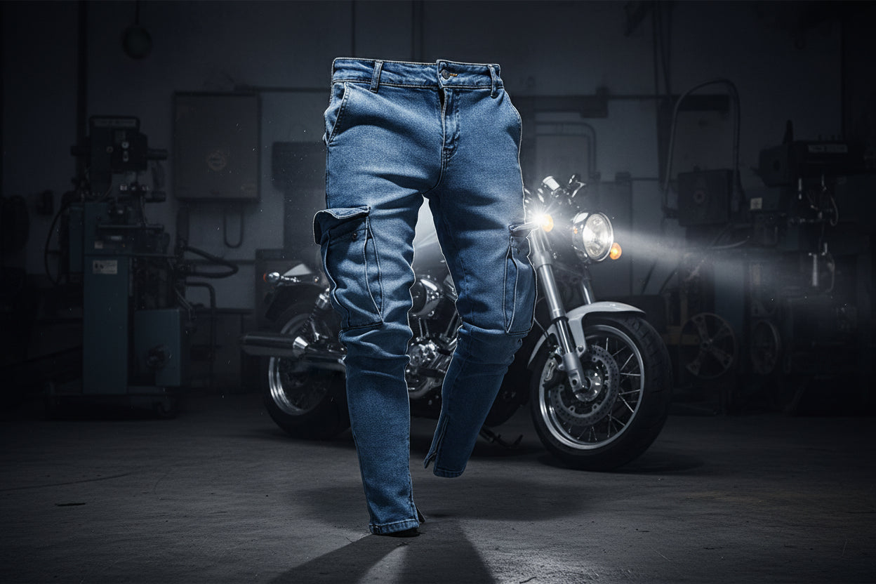 Men’s Cargo Denim Jeans