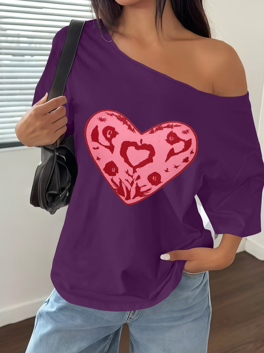 Plus Size Summer Oversized Short Sleeve T-Shirt