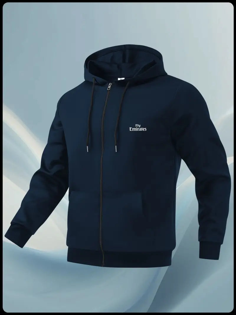 Men'S Casual Hooded Jacket