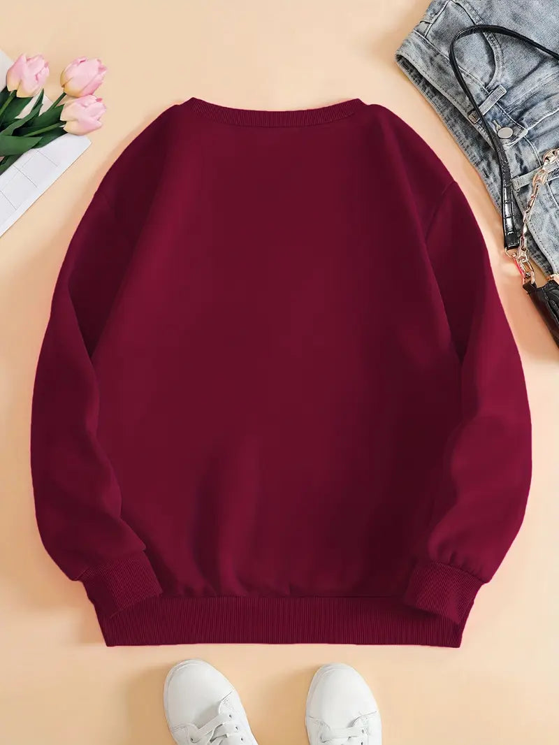 Women'S Long Sleeve Sweatshirt