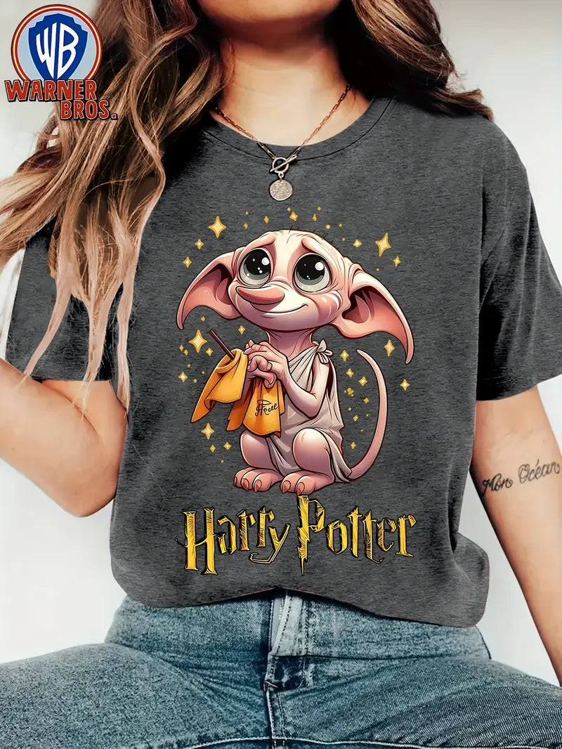 WB Women's Harry Potter Dobby Dobby T-Shirt