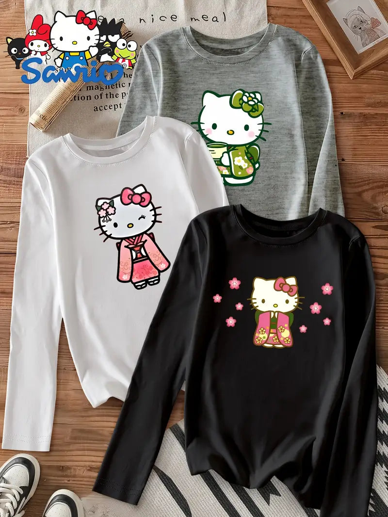 3pcs Set Combination of Sanrio Family for hello kitty