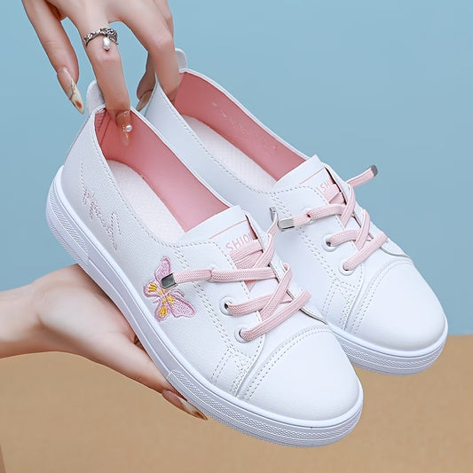 Women's Butterfly Embroidery Sneakers