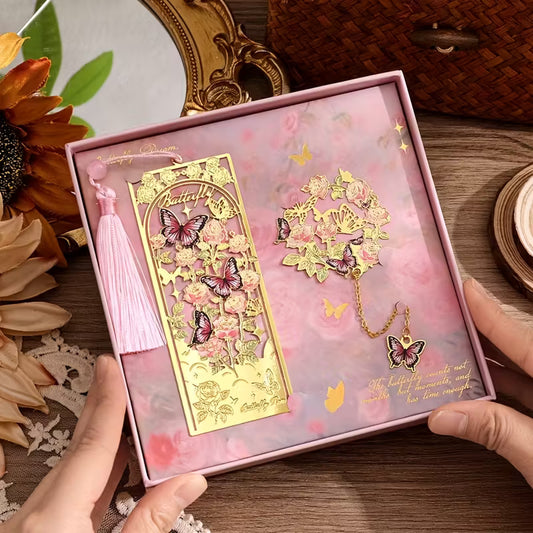 2pcs Butterfly Bookmarks