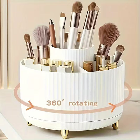 ABERZEY 360° Rotating Makeup Organizer
