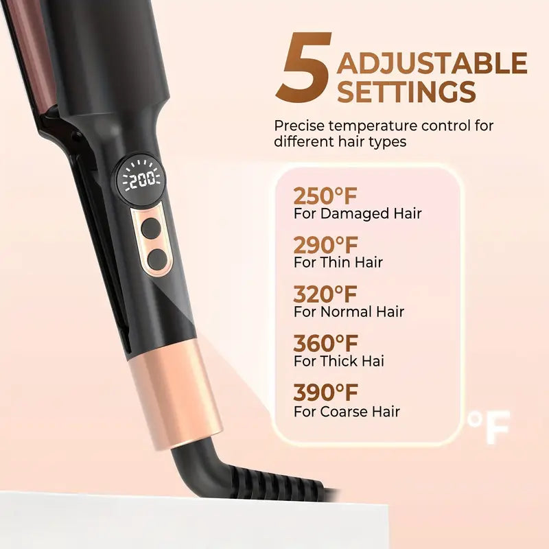 Dual Voltage Ceramic Mini Curling Iron