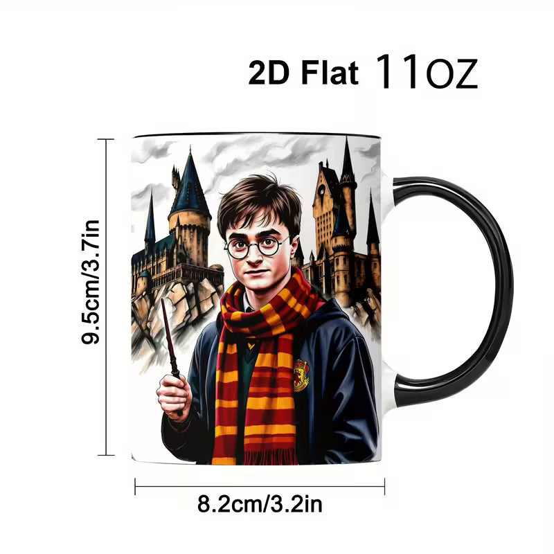 11oz WB Ceramic Mug, Harry Potter Themed Coffee Cup