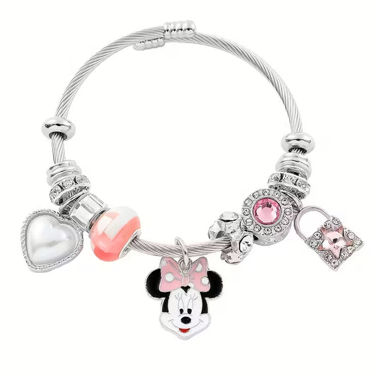 Minnie Mouse Charm Bracelet