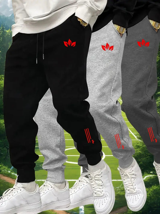 3pcs Men'S Sweatpants,