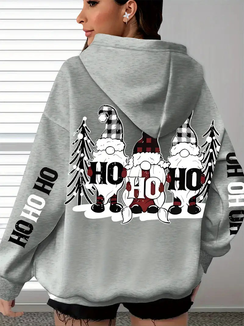 Women's Plus Size Christmas Hoodie