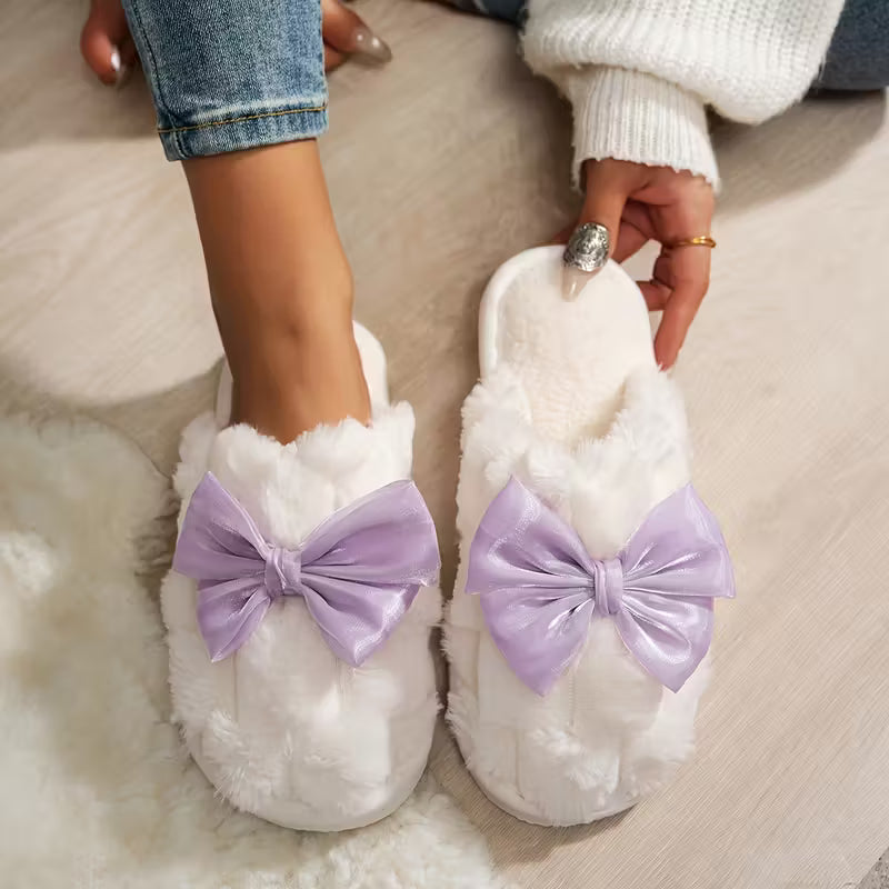 Plush Slip-On Slippers