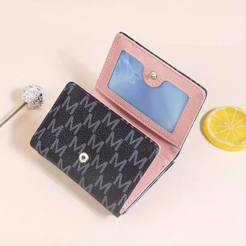 Elegant Women's Mini Trifold Wallet