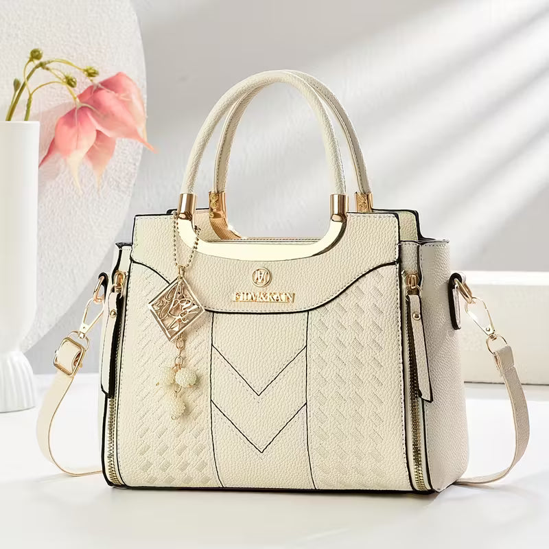 Women'S Elegant Handbag - Convertible Crossbody/Clutch Purse with Adjustable Strap