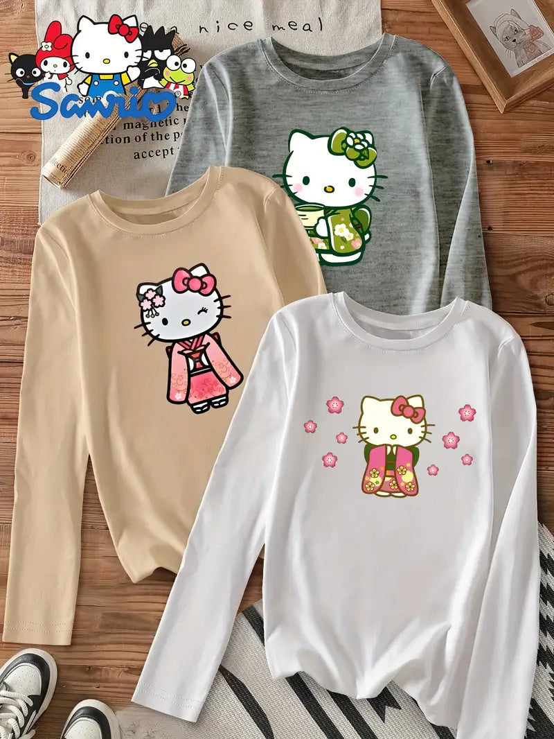 3pcs Set Combination of Sanrio Family for hello kitty