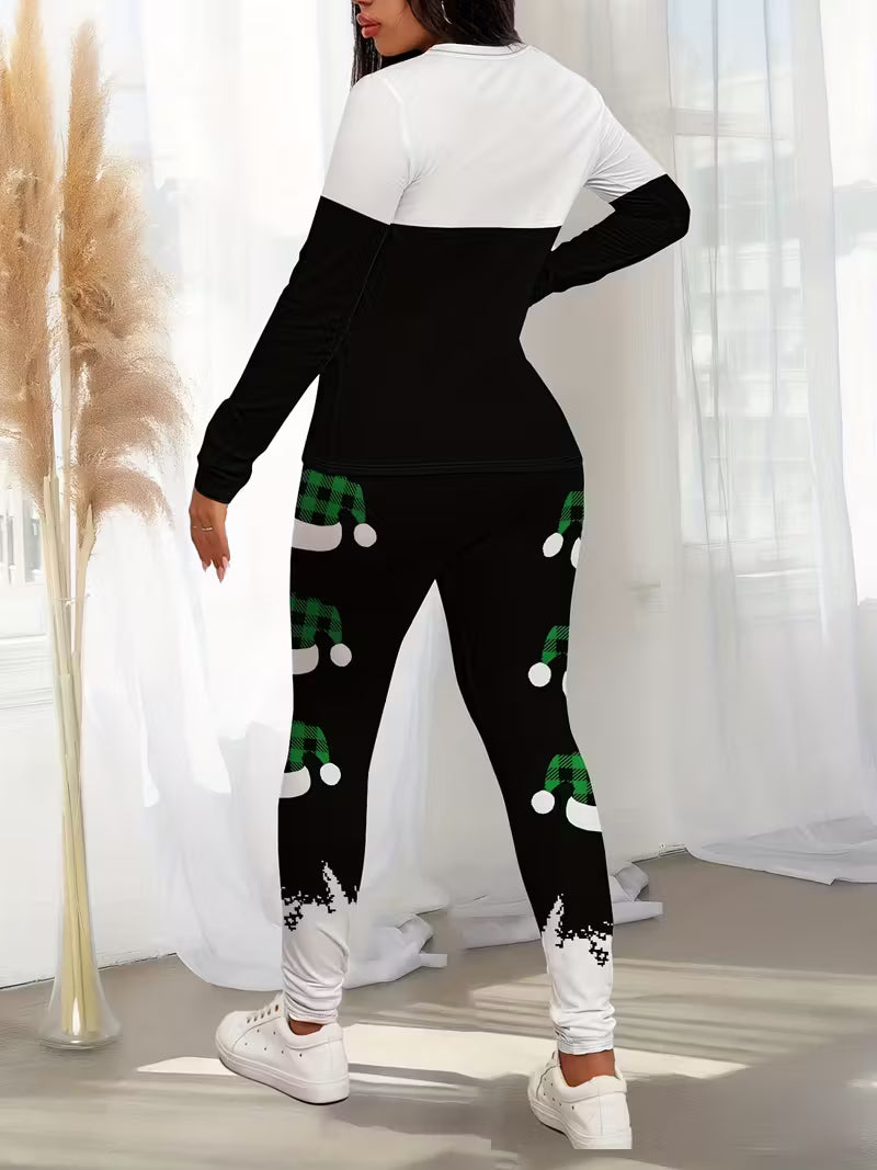 Holiday Cheer Two-Piece Pantsuit