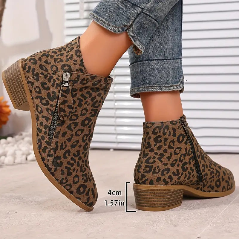 Women's Chunky heel ankle boots