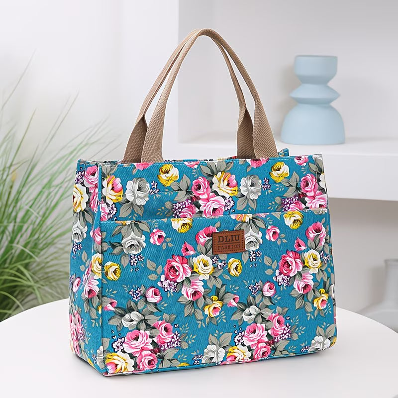 Floral Print Handbag