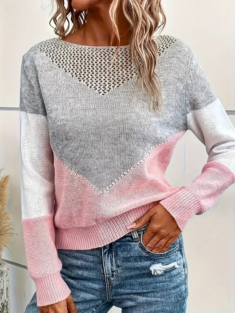 Women's Geometric Pattern Sweater