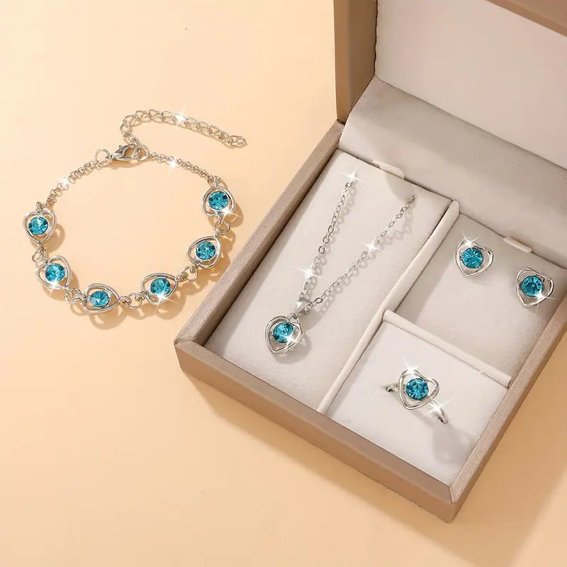 5pcs Women Fashion Jewelry Set