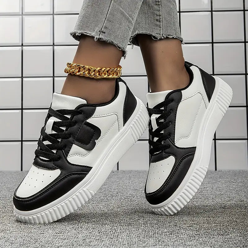 Two-Tone Fashion Sneakers]