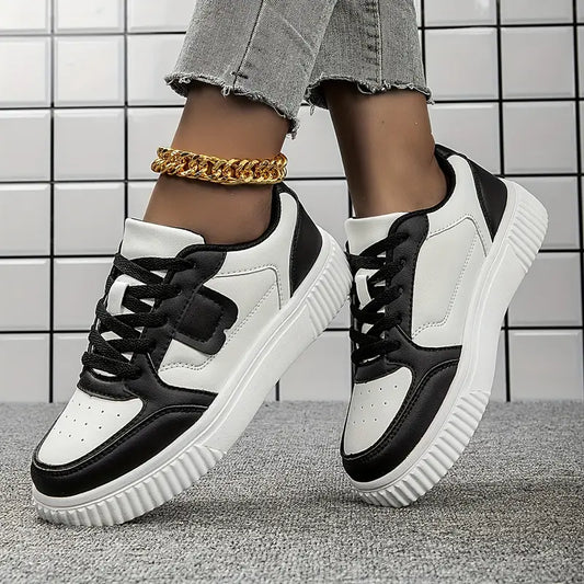Two-Tone Fashion Sneakers]