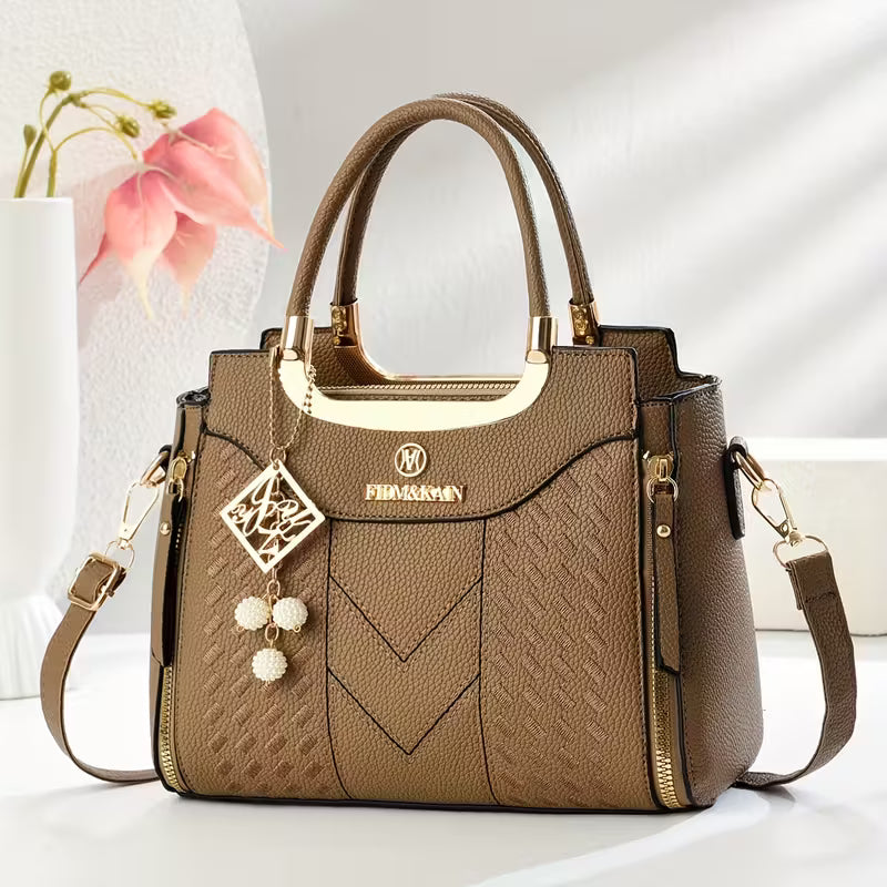 Women'S Elegant Handbag - Convertible Crossbody/Clutch Purse with Adjustable Strap