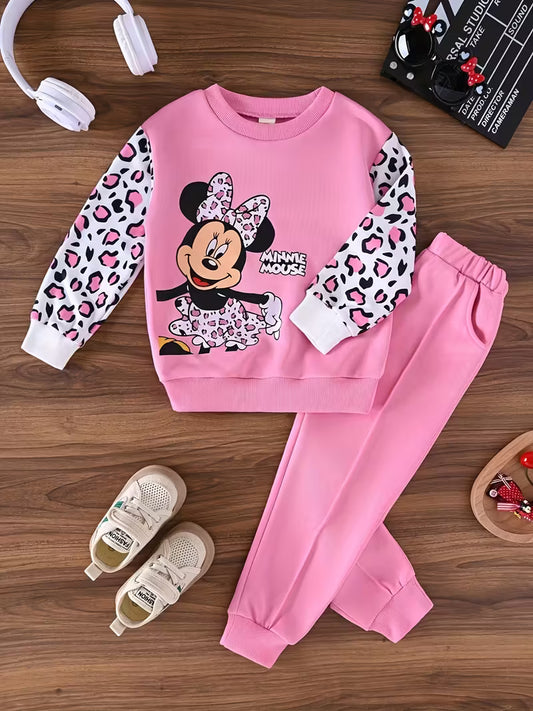 Disney Official Licensed 2pcs Kids' Mickey Mouse Outfit Set