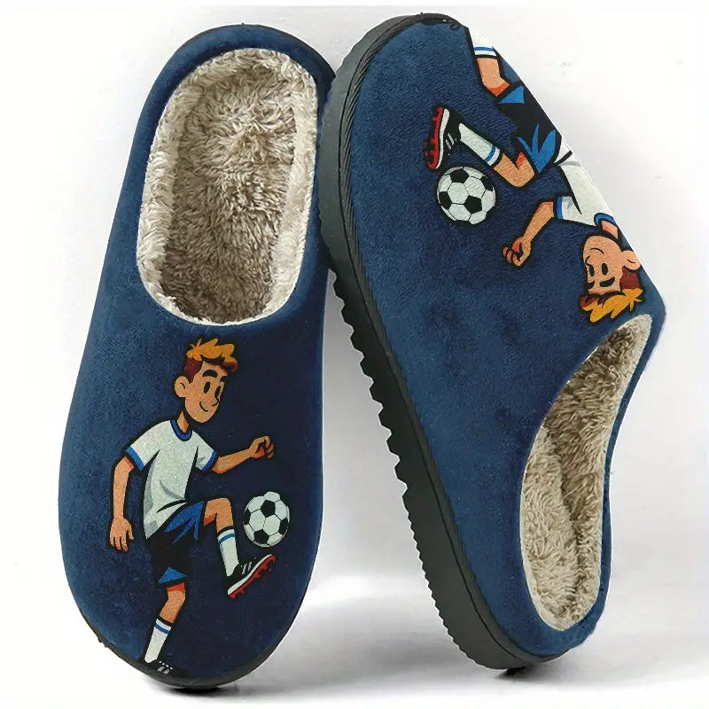 Unisex Plush Slippers,