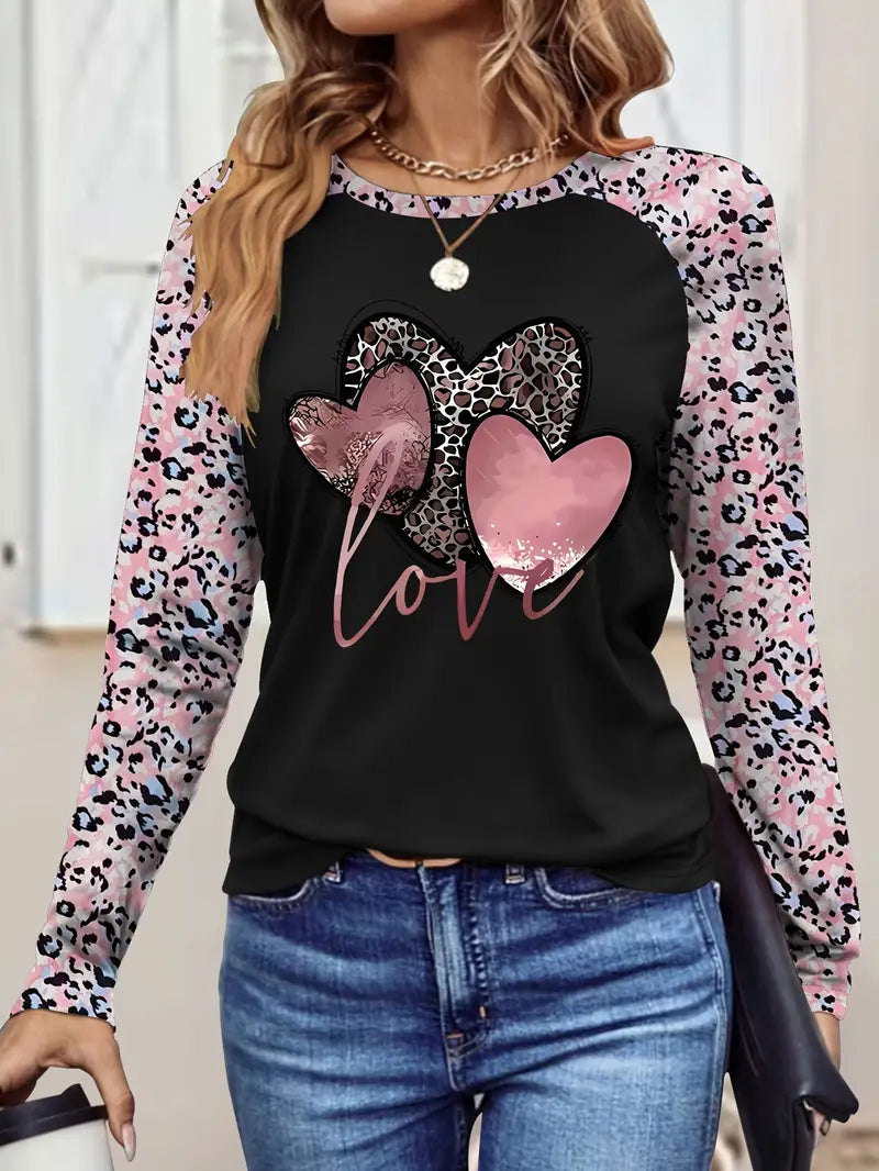 graphic print, Long Sleeve T-Shirt