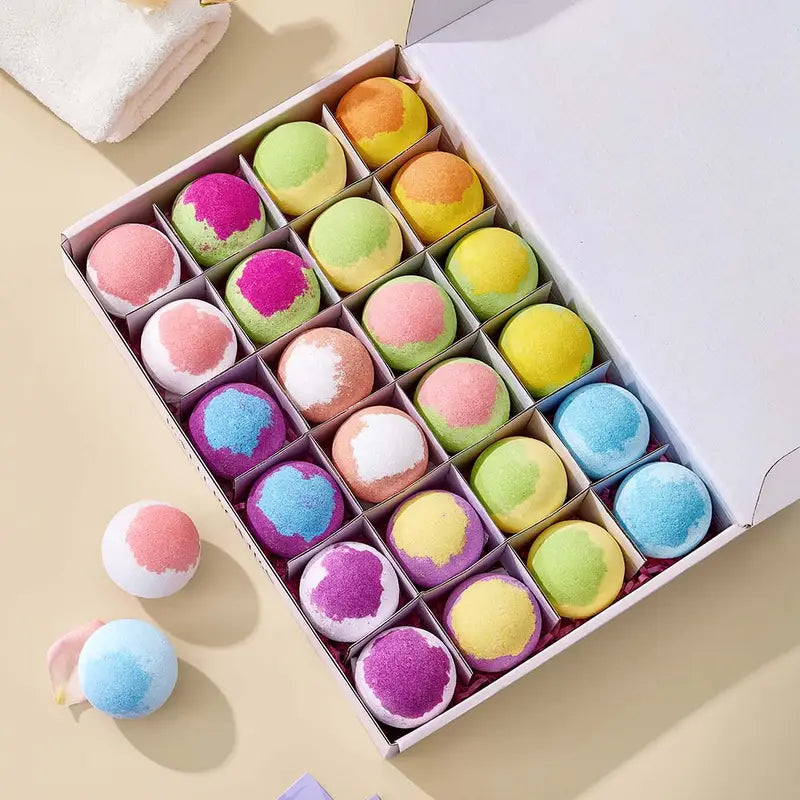 Bath Bombs Gift Set 24Pcs