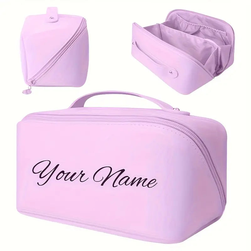 Personalized PU Custom Makeup Bag,