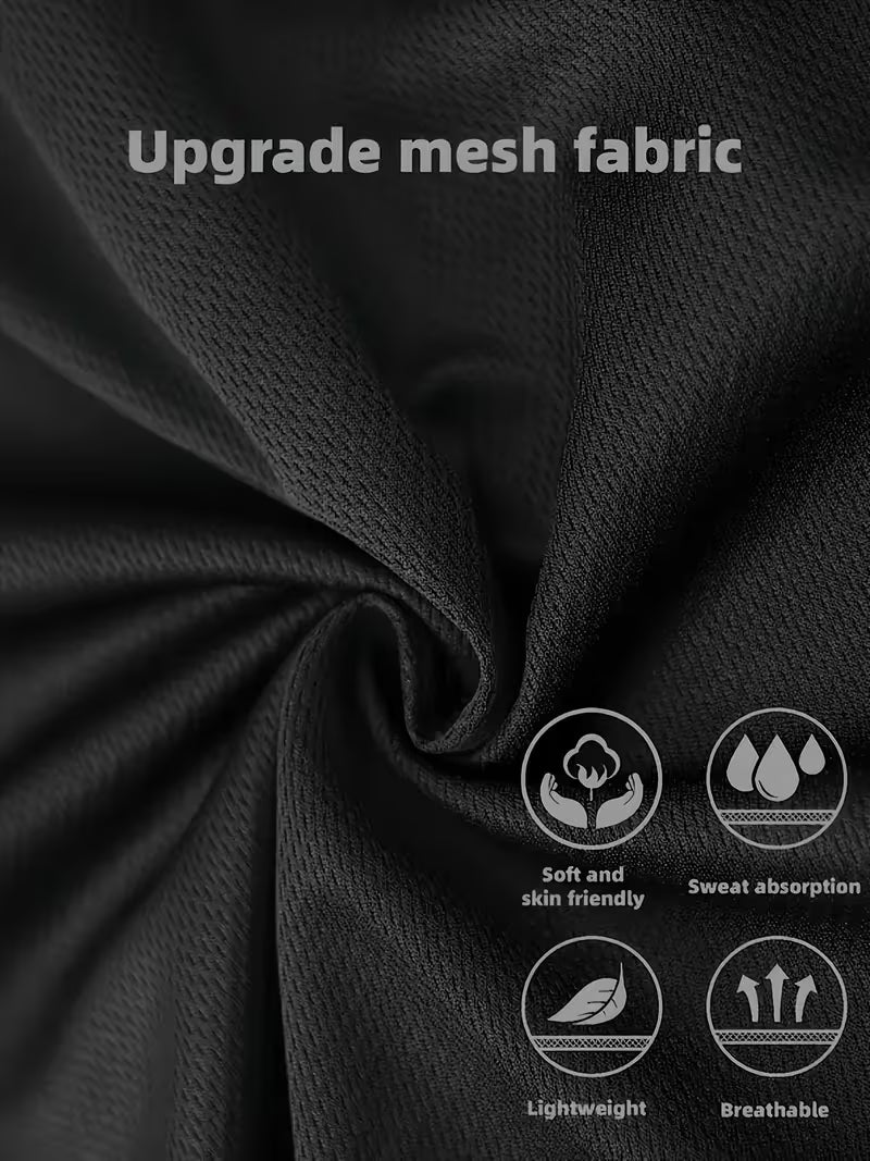 Men's Athletic Casual Short Sleeve T-Shirt - & Shorts Set,