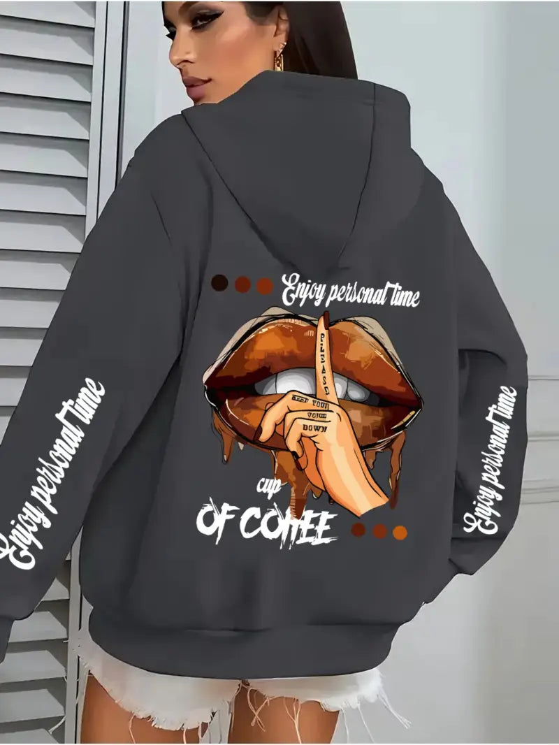 Women'S "Crazy Personal Time" Graphic Hoodie