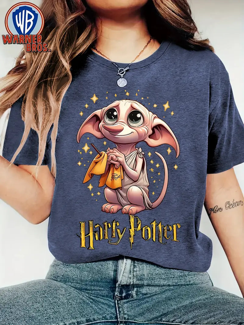 WB Women's Harry Potter Dobby Dobby T-Shirt