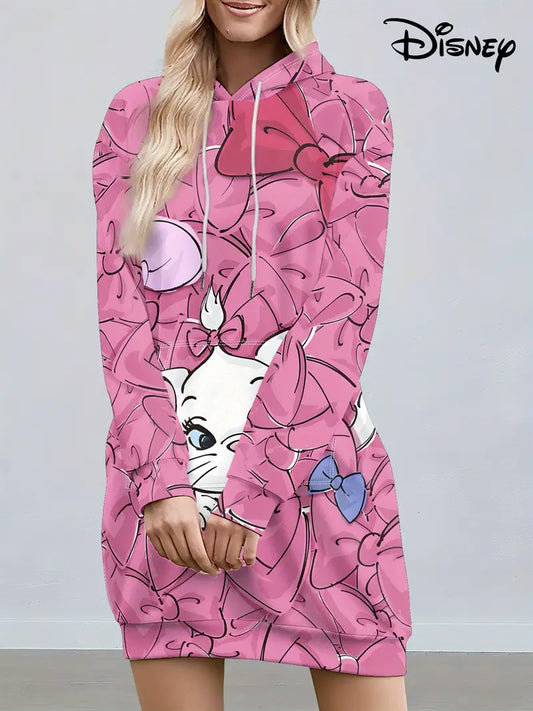 Disney Official Women's Elegant Hooded Sweatshirt