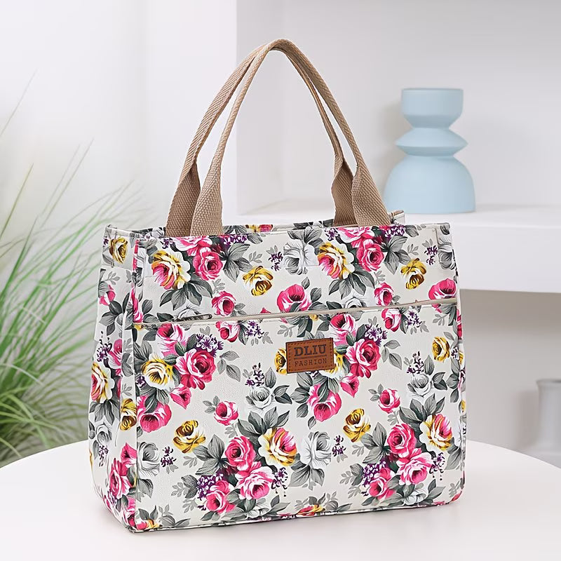 Floral Print Handbag