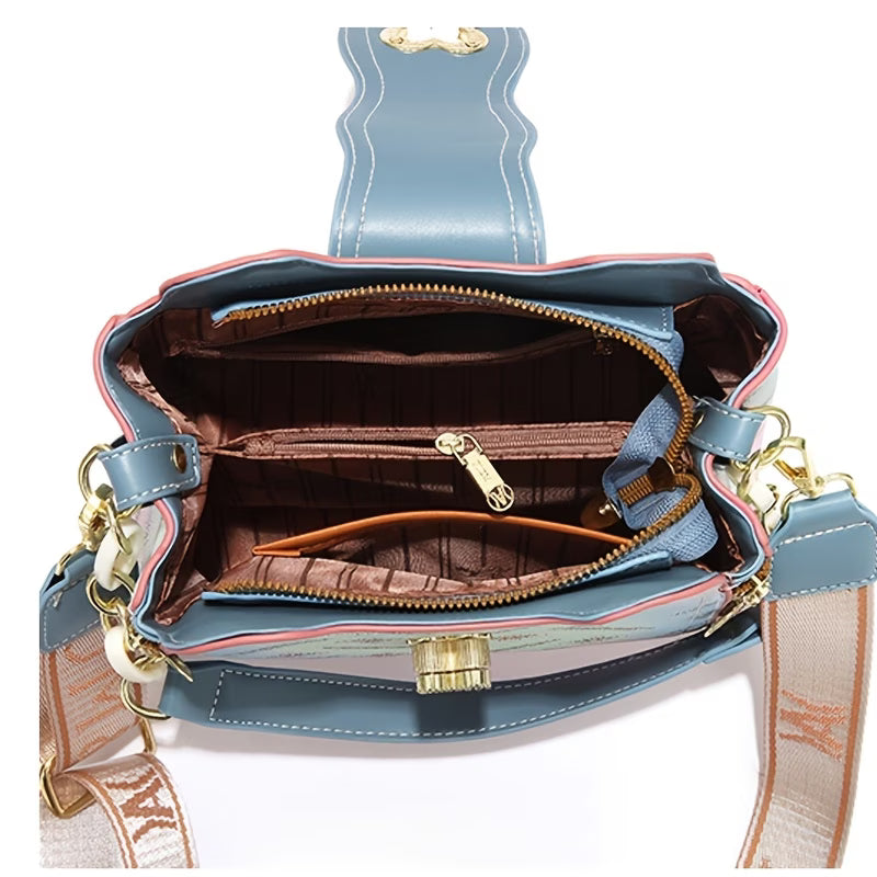 Women'S Three-Piece Handbag Set,