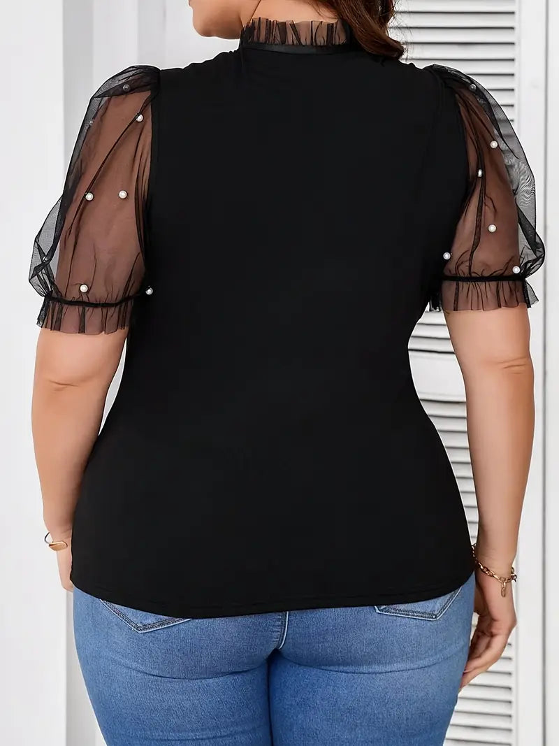 Plus-Size Women, Featuring Short Sleeves