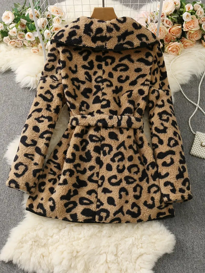 Long Sleeve Drawstring Warm Plus Size Coat for Women,