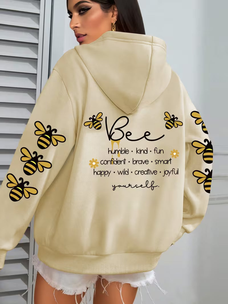 Women'S bee  Hoodie