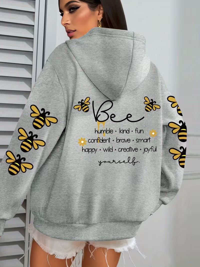 Women'S bee  Hoodie