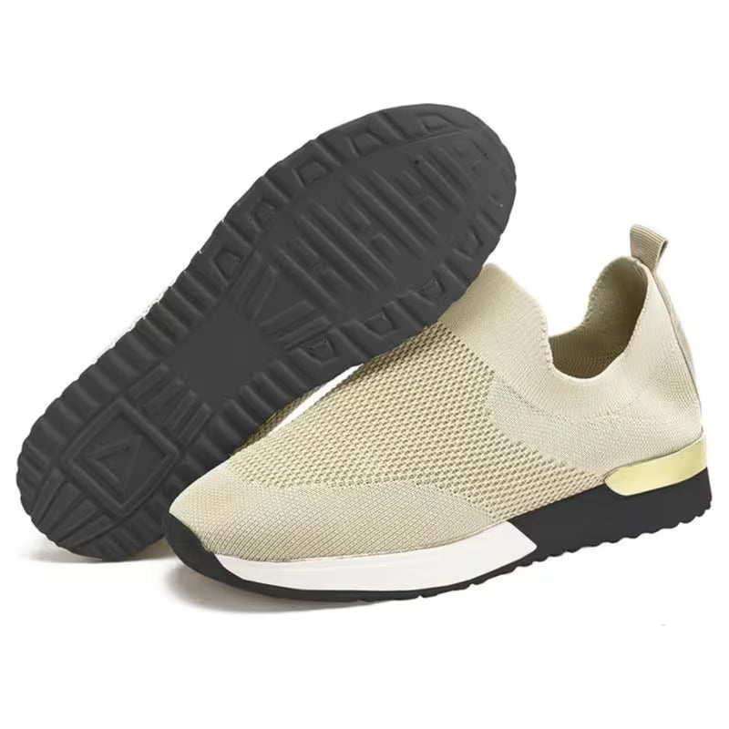 Lightweight Breathable Women'S Slip-On Sneakers