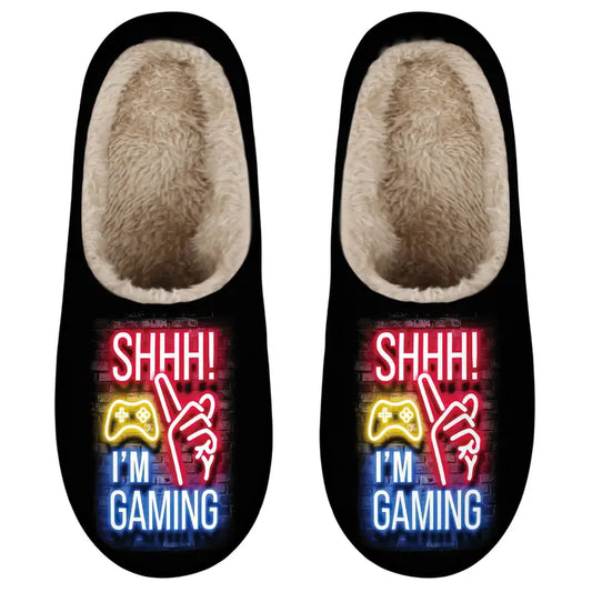 Women's Gaming-Themed Slippers