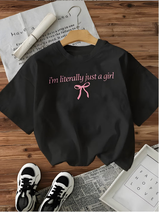 Ladies "I'm Literally Just a " T-Shirt
